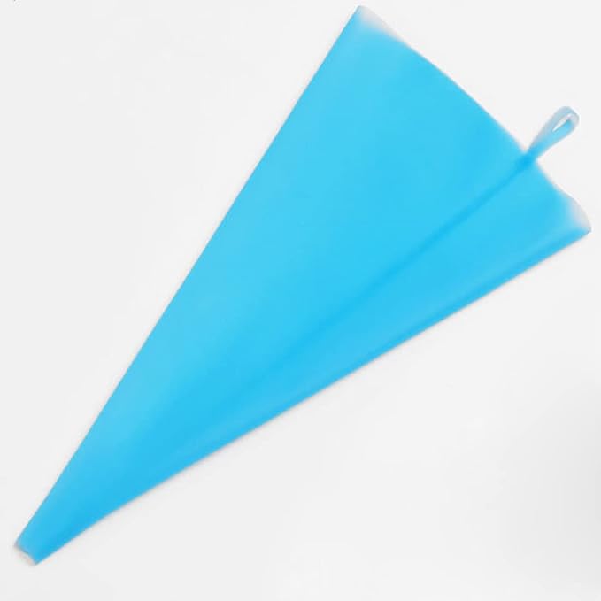 16 inch Silicone Pastry Bags 6-Pack Reusable Icing Piping Bags Cake Decorating Bags Baking Cookie Cake Decoration Bonus 6 Icing Couplers for Standard Tips