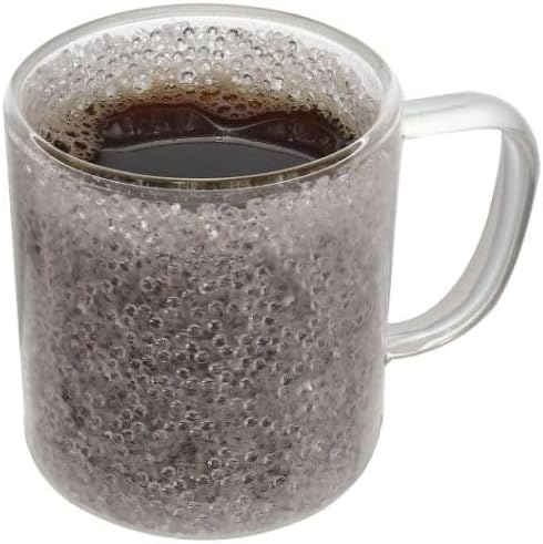 CASA CALIDA - DIAMOND DOUBLE WALL TEA AND COFFEE MUG borosilicate glass