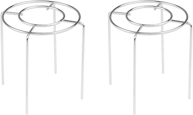 Pack of 2 Stainless Steel Cake Cooling Rack for Even Airflows Steaming Tool Round Steamer Kitchen Baking Accessories