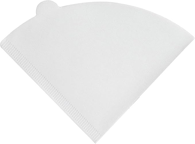 Coffee Filters, 300 Count Size 02 Pour Over Coffee Filter, 1-4 Cups Disposable Cone Paper Coffee Filters 2, Compatible with Conical Shaped Dripper and Drip Coffee Maker ,White