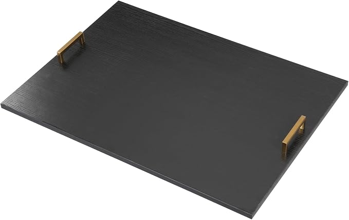 Noodle Board Stove Covers With Handles, 29 x 21In Stove Top Covers for Gas Burners and Electric Stove, RV Stove Cover Sink Cover for Counter Space, Wooden Serving Tray