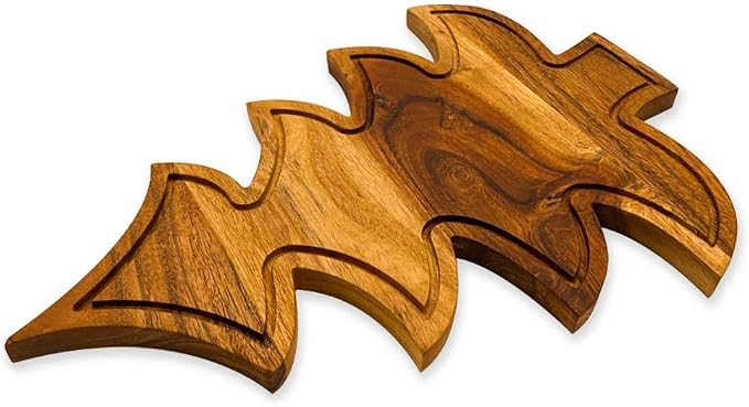 Affinity Decor Christmas Tree Cutting Board for Kitchen, Tree Shaped Wood Cutting Board with Grooves, Charcuterie Wooden Serving Tray for Cheese (Christmas Tree Board with Groove 13"L x 9"W)