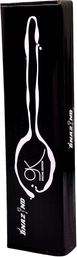 Chef Kunz Perforated Spoon | 9 Inch Silver 18/10 Stainless Steel Plating, Basting, Quenelle, Plating Spoon for Draining and Serving, Dishwasher Safe (Perforated)