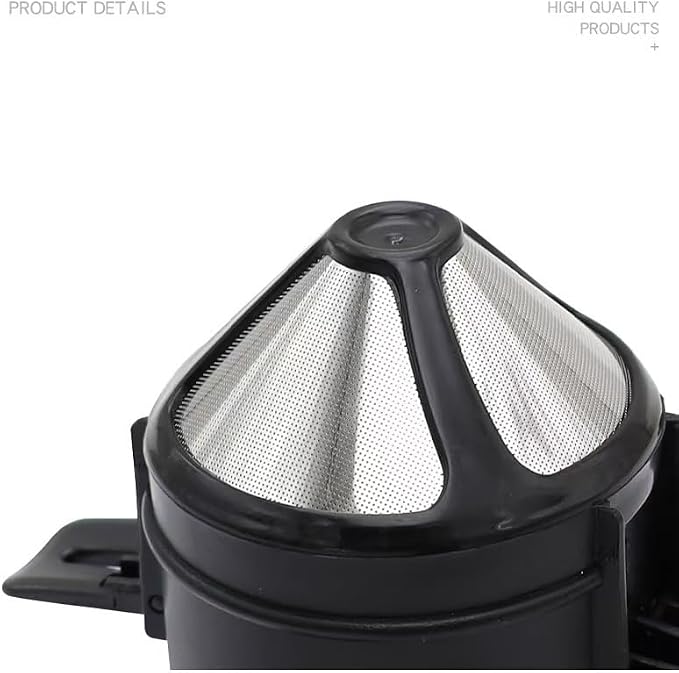 Stainless Steel Pour Over Coffee Dripper | Reusable Filter, Portable, Collapsible