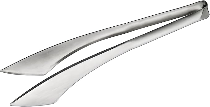 Winco Heavy-Weight Stainless Steel Serving Tongs, 10.5"