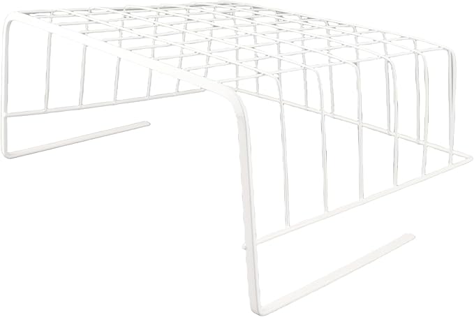 Under Shelf Basket, Metal Under Shelf Storage Hanging Wire Basket Shelves Desk Bookshelf Pantry Organizers for Kitchen Office Laundry Room Space Saving Multipurpose (M) (M)