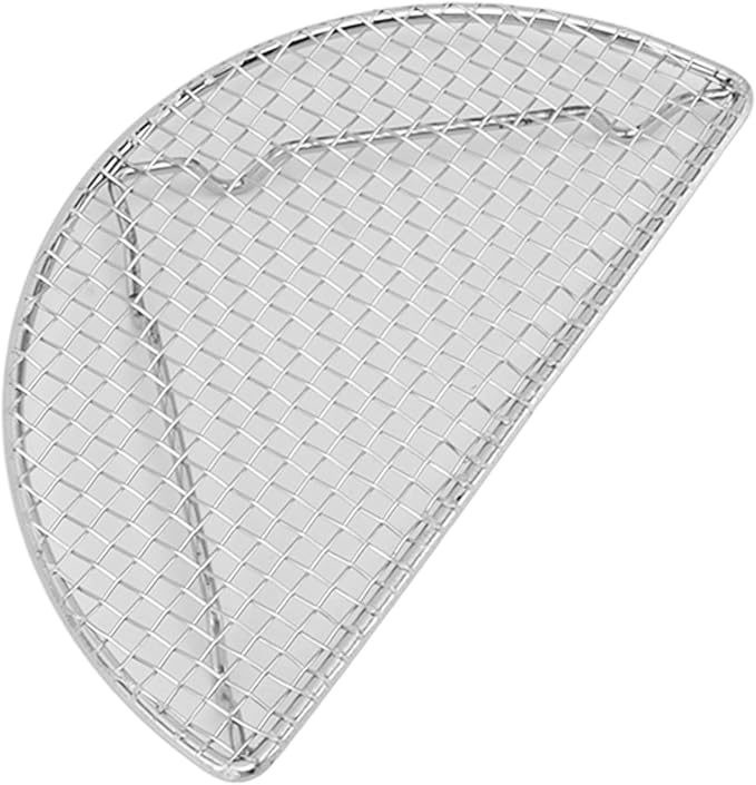 Cooling Racks Heavy Duty Baking Racks Stainless Steel Wire Cooking Rack High Temperature Oven Safe for Roasting Grilling Family Dinner Restaurant Use (Medium Semicircle 18CM)