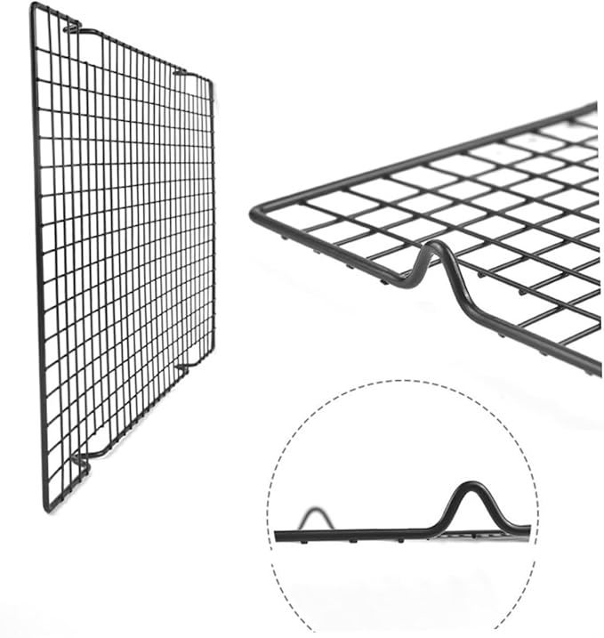 STOBAZA Heavy Duty Stainless Steel Baking Cooling Rack 16 x 10 Nonstick Roasting Rack for Cookies Cakes and Breads for Baking and Cooling Baked Goods