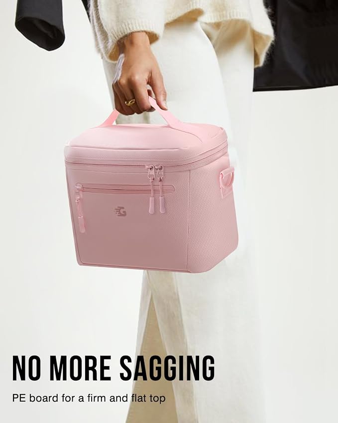 GLORIEROO Insulated Lunch Box Bag Women - Waterproof Leakproof Lightweight Reusable Cooler for Work Picnic