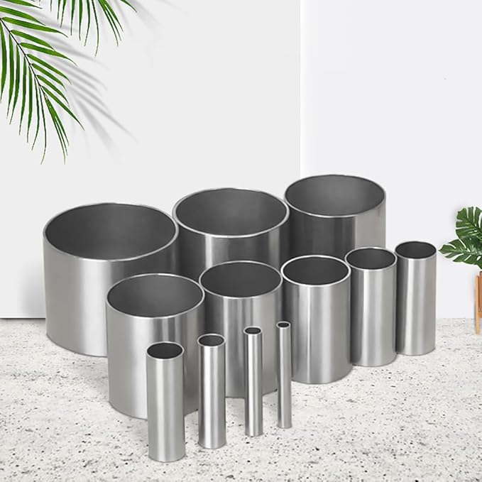 GSHLLO 12 Pcs Stainless Steel Circle Cutter Set Round Polymer Clay Cutters Mini Baking Ring Molds Small Metal Cookie Cutters Pottery Crafting Cutter Tools with Storage Case