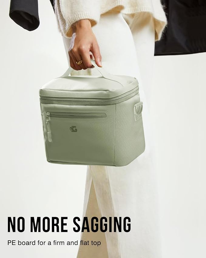 GLORIEROO Insulated Lunch Box Bag Women - Waterproof Leakproof Lightweight Reusable Cooler for Work Picnic