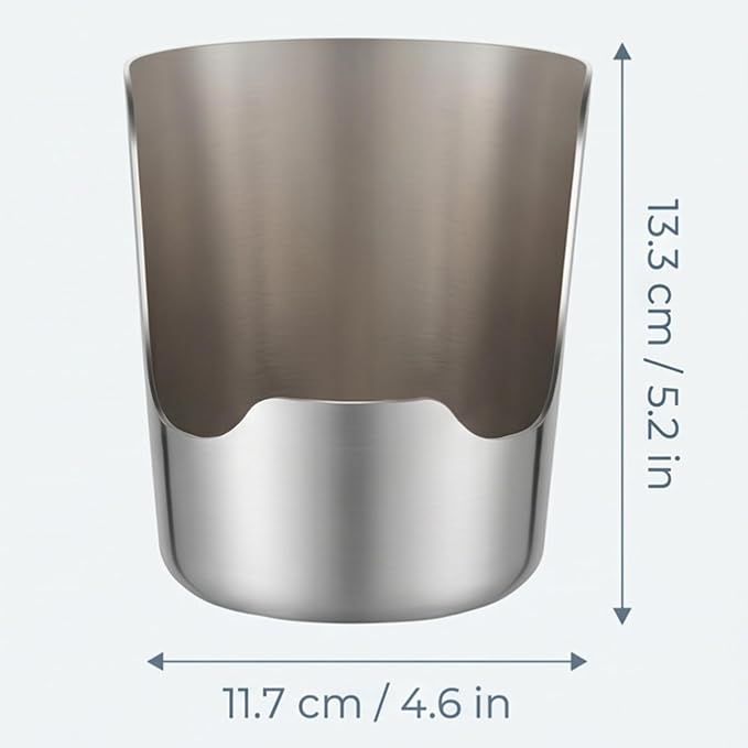 Multi-Functional Kitchen Utensil Holder for Holds Pot Lids & Spoon Countertop Organizer Tool, Space-Saving Vertical Heavy Duty Thickened 304 Stainless Steel Spoon Rest, Lid & Cutting Board Rack