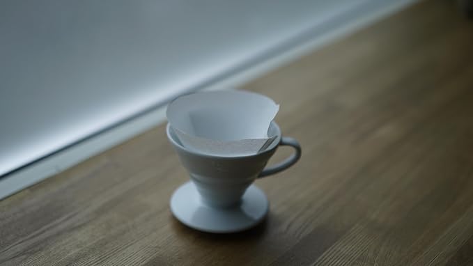 Hario V60 Paper Coffee Filter, Size 02, White, 600ct