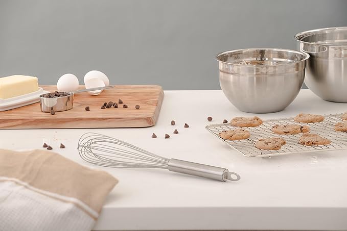 Cuisipro 8" Egg Whisk, Silver