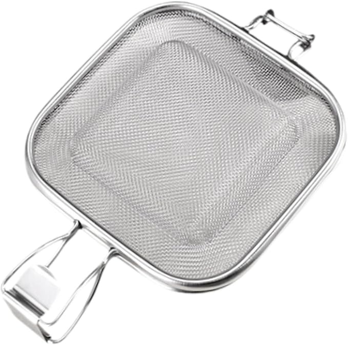 Sandwich Grill Net Roasting Pan Stainless Steel Sandwich Cooling Rack Baking Tool Roasting Net for Picnic Camping Vegetables