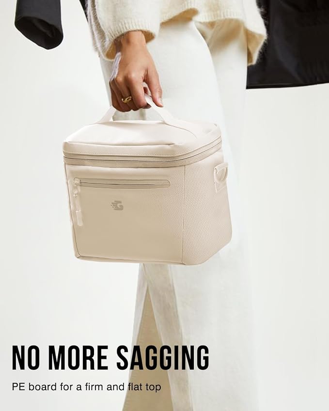 GLORIEROO Insulated Lunch Box Bag Women - Waterproof Leakproof Lightweight Reusable Cooler for Work Picnic
