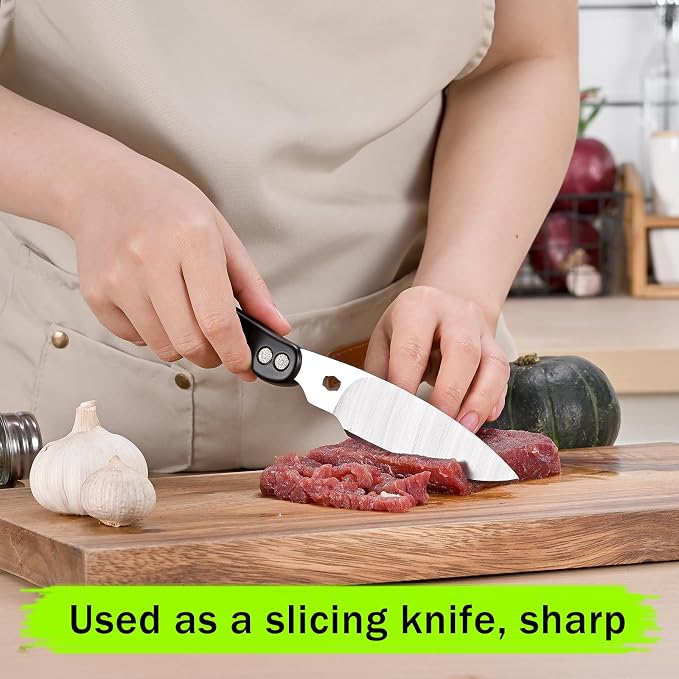 poultry shears Kitchen scissors for Chicken Can Be Used as a Knife, Dishwasher safe, Effortlessly cuts through cartilage, featuring a built-in spring mechanism.Can be used as a present(Black)