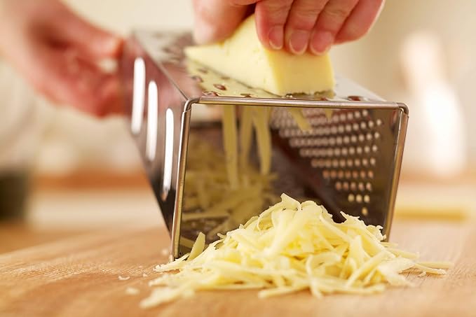 Norpro 4-Sided Stainless Steel Grater 8.25" Tall (2-Pack)