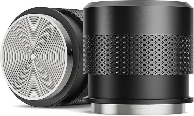 58.3mm Espresso Tamper, Maestri House Stainless Steel Barista Coffee Tamper for Espresso Machine, Spring-loaded Tamper Fits for 58.55mm Portafilter Fits All 58.55mm Espresso Portafilter