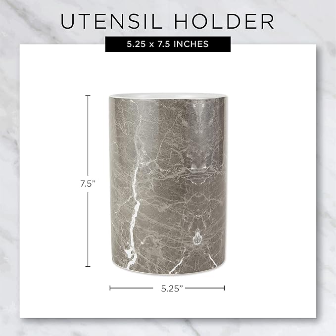 DII Kitchen Accessories Retro Collection, Ceramics, Utensil Holder, Honey
