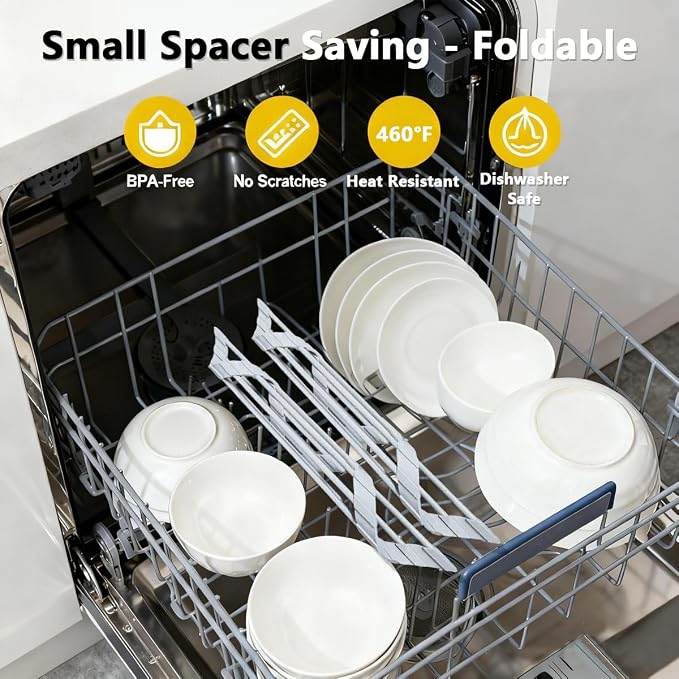 Credon Triangle Roll Up Dish Drying Rack Over The Sink, Triangular Sink Rack, Sink Corner Foldable Silicone Coated Stainless, Anti-Slip Organizer for Kitchen, Heat-Resistant, Non-Slip (Grey)