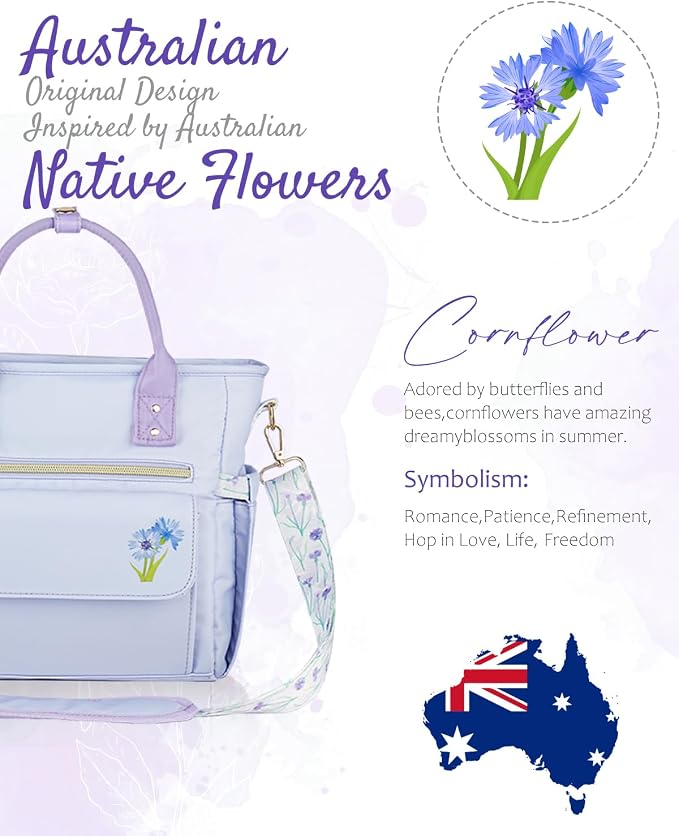 GLORIEROO Deluxe Insulated Lunch Box Bag Women - Leakproof Waterproof Cooler with Multi Pockets Removable Strap for Work Picnic - Teacher Mothers Day Christmas Birthday Gifts