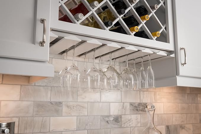 Hardware Resources SR30 Stemware Rack, Maple