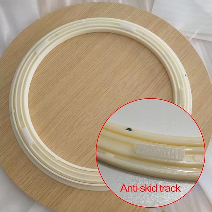 LIGUOYI Rotating Board Lazy Susan Round Wooden Turntable Diameter 70cm 80cm 90cm, Handmade Wood Serving Tray, 360° Rotate Kitchen Turntable Serving Plate for Home Dining (Color : F, Size : 70CM)