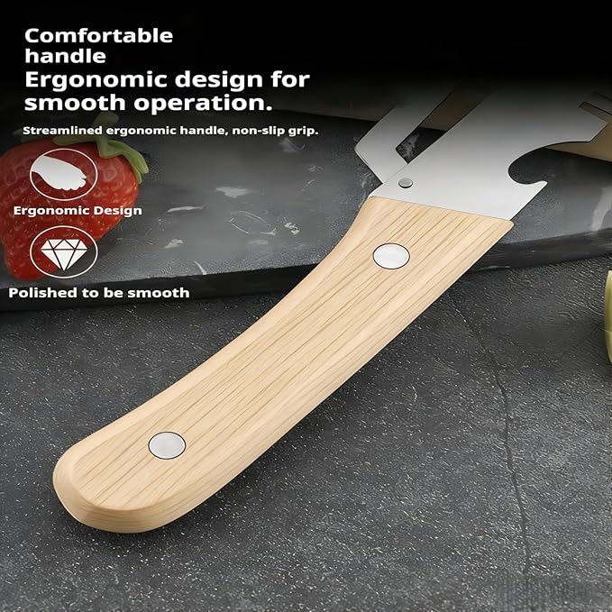 vegetable peeler,3 in 1ultra-sharp stainless steel blade, suitable for peeling fruits and vegetables, with bottle opener, (1PCS)