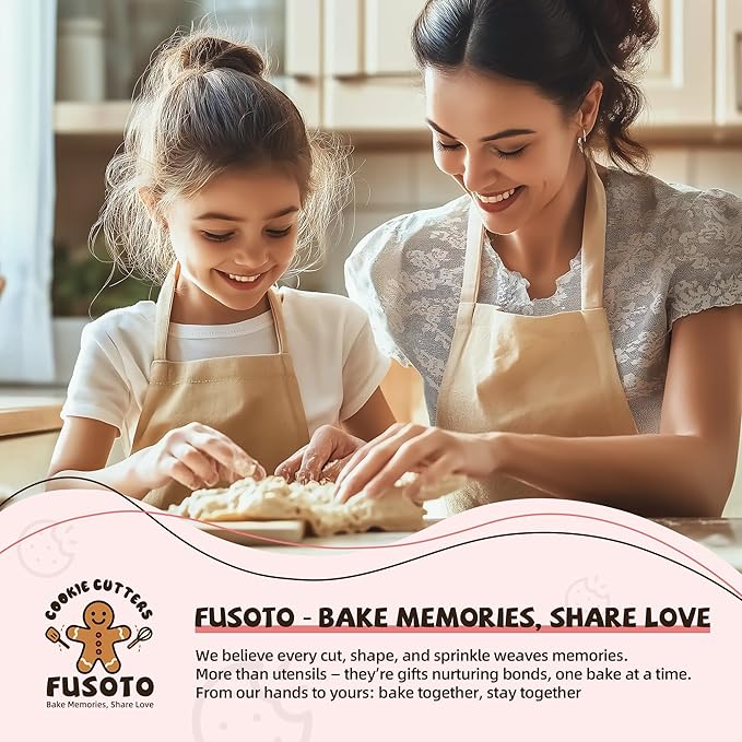 FUSOTO 6PCS Octagon Cookie Cutters Set, Stainless Steel Kitchen Baking Supplies, for Biscuit, Homemade Cookies, Cake Decorating, Geometric Cookie Cutter, (1.5", 2", 2.5", 3", 3.5", 4"), Octagon