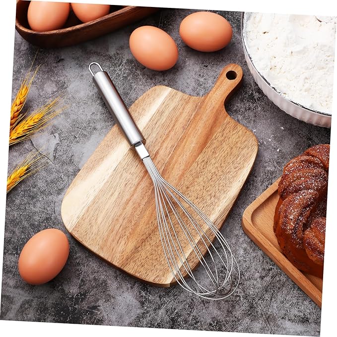 Stainless Steel Balloon Whisk Whisk for Mixing Beating Stirring Lightweight Comfortable Kitchen Utensil for Cooking Baking Easy to Clean Non Slip Design