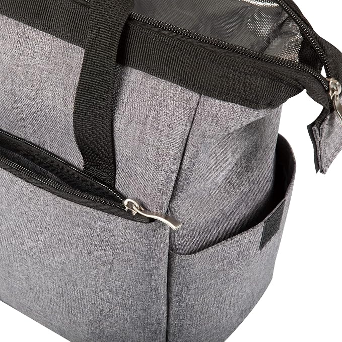 PICNIC TIME Star Wars Mandalorian Mythosaur Skull On The Go Lunch Bag, Soft Cooler Lunch Box, Insulated Lunch Tote, Leak-Resistant Work Lunchbox, Reusable Thermal Cooler Bag, (Heathered Gray)