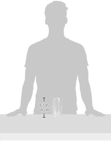 Bodum 15oz Pavina Double Wall High-Heat Borosilicate Glass, Set of 2, Clear