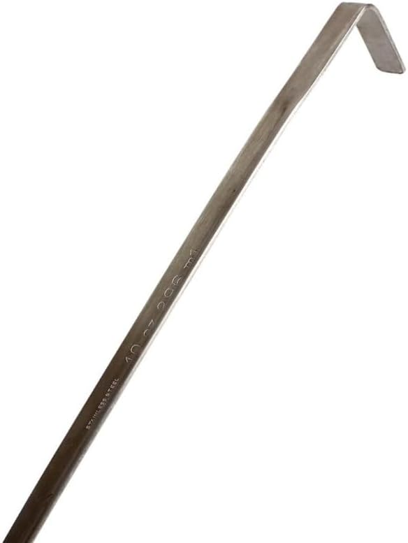 TrueCraftware- 10 oz Stainless Steel Ladle with Long Hooked Handle- Kitchen Ladle Best Kitchen Accessories for Cooking and Serving Spoon for Soup Chili Gravy Salad Dressing and Pancake Batter