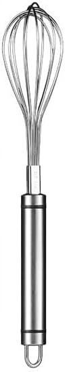 304 Stainless Steel Whisk Hand Whisk Is Suitable For Stirring And Whisking Stainless Steel Whisk For Blending, Whisking, Beating And Stirring Balloon Wire Whisk (trumpet)
