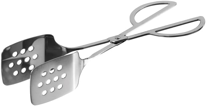 Winco Heavy-Duty Scissor Style Pastry Tongs, 10"