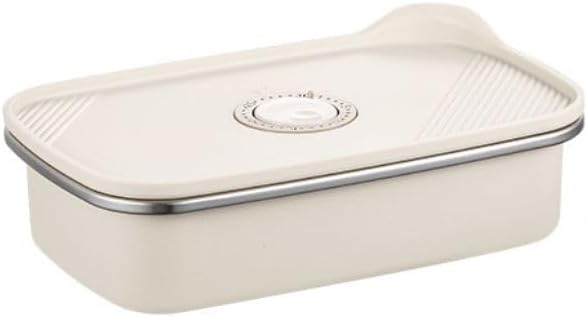 Airtight Food Containers with Lids, Stainless Steel Bento Box, Microwave/Oven/Dishwasher Safe (Single Medium 24oz)