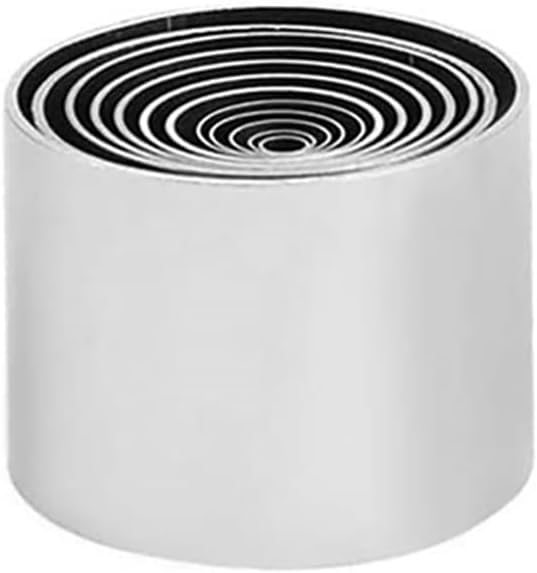 GSHLLO 12 Pcs Stainless Steel Circle Cutter Set Round Polymer Clay Cutters Mini Baking Ring Molds Small Metal Cookie Cutters Pottery Crafting Cutter Tools with Storage Case
