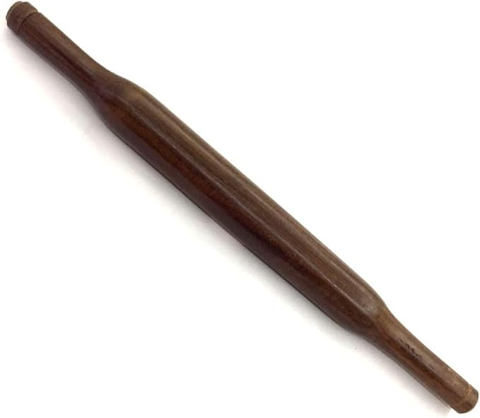 Wooden Rolling Pin (Belan) for Dough – Smooth Surface Roller for Roti, Chapati, Pizza, Pastry & Baking – Durable Kitchen Tool with Easy Grip Handles 14 inch Long
