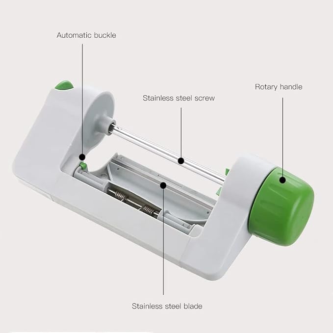 RUNAAJA Multi-function Stainless Steel Fruit Vegetable Sheet Slicer Kitchen Gadgets is an innovative fruit and vegetable slicer which you can use to create wafer-thin sheets.