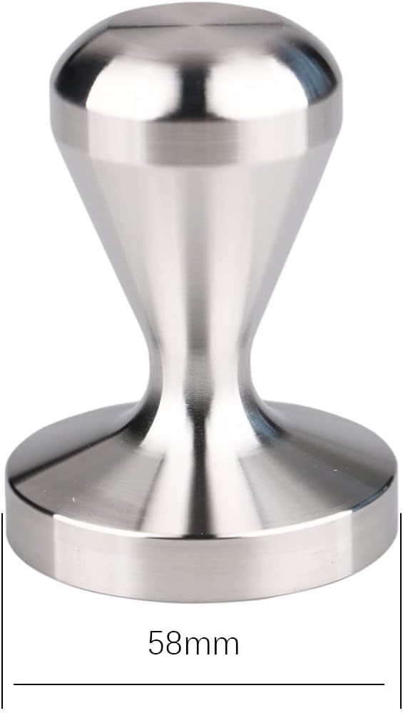 Espresso Tamper 58mm Coffee Tamper 100% Stainless Steel Espresso Hand Tamper Tool