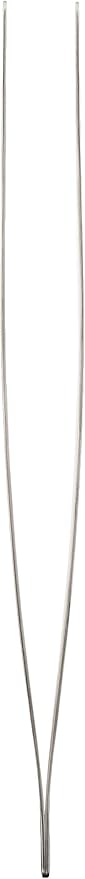 Mercer Culinary 18-8 Stainless Steel Chef Plating Tongs, Straight Tip, 11-3/4 Inch