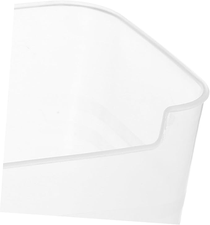 KOMBIUDA 3pcs Transparent Refrigerator Side Door Storage Bins Multifunctional Organizers for Fridge and Pantry Clear Containers for Easy Food Organization