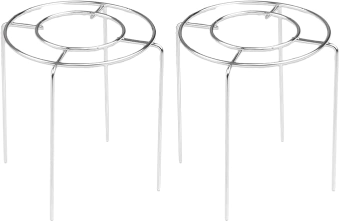 VOSAREA Round Cake Cooling Rack Stand - Stainless Steel Upside Down Cake Holder for Chiffon Cakes - Ideal for Baking and Cooling and Stylish Kitchen Essential