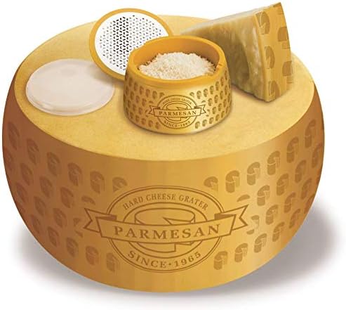 MOBI Parmesan Cheese Wheel Grater and Storage, 7-inches