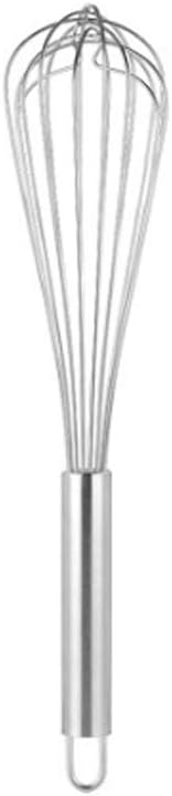 Stainless Steel Whisks 10"+12"+14"+16" Kitchen Whisk Set Kitchen Whip Kitchen Utensils Balloon Whisk Wire Whisk for Blending, Whisking, Beating, Stirring by KAUKKO (14")