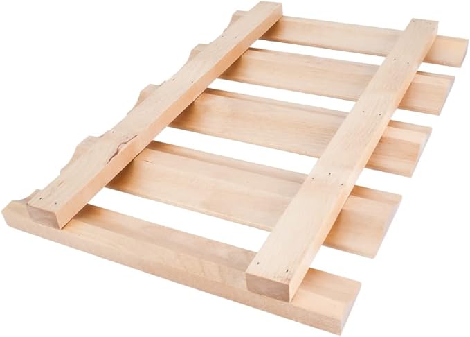 Hardware Resources SR30 Stemware Rack, Maple