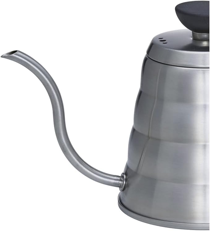 Hario V60 "Buono" Gooseneck Coffee Kettle, 700ml, Stainless Steel, Silver