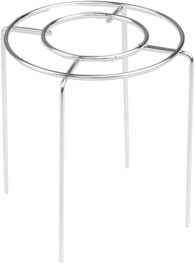 VICASKY Stainless Steel Cake Cooling Rack round Stand 7" Diameter Chiffon Cake Holder Wire Baking Rack for Pastry Cooling and Steaming