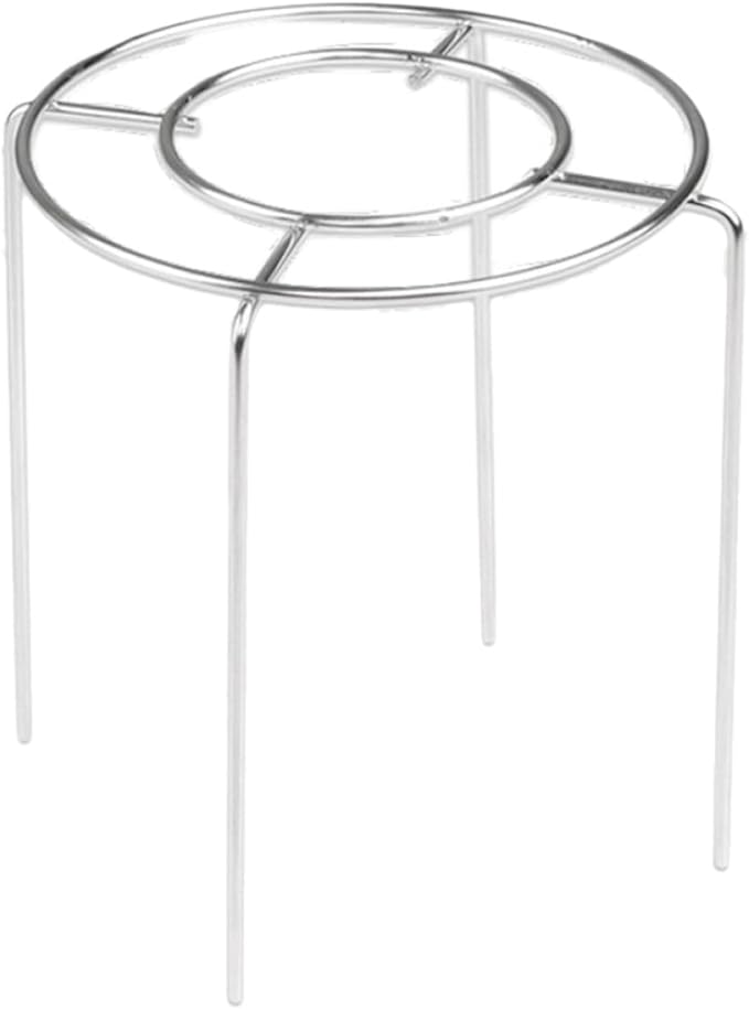 NUOBESTY Stainless Steel Cake Cooling Rack and Steaming Rack, round 17.8cm Diameter, 14cm Baking Stand for Oven and Pressure Cooker Baking Tools